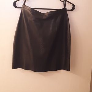 WILSONS LEATHET SKIRT